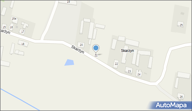 Skarżyn, Skarżyn, 21, mapa Skarżyn