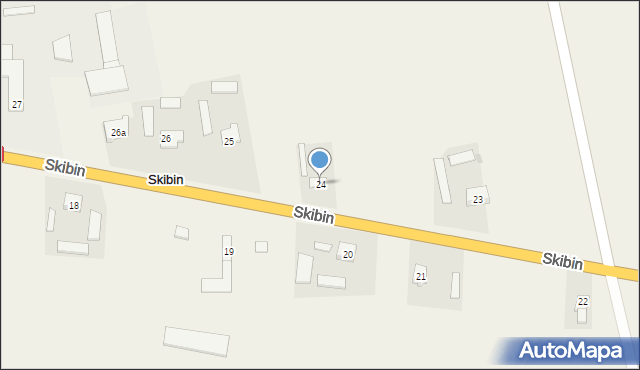 Skibin, Skibin, 24, mapa Skibin