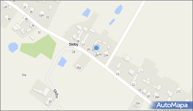 Skiby, Skiby, 24, mapa Skiby