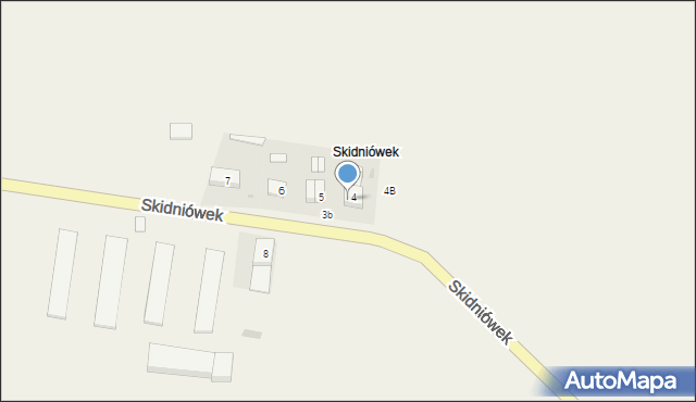 Skidniówek, Skidniówek, 4a, mapa Skidniówek