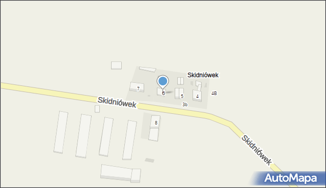 Skidniówek, Skidniówek, 6, mapa Skidniówek