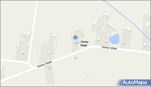 Skiwy Małe, Skiwy Małe, 14, mapa Skiwy Małe