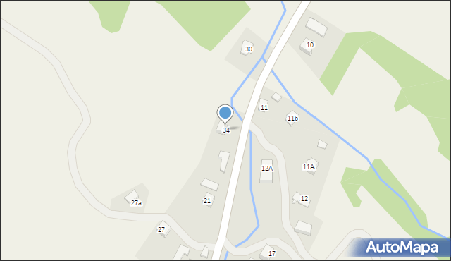 Składziste, Składziste, 34, mapa Składziste