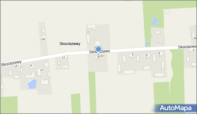 Skociszewy, Skociszewy, 10, mapa Skociszewy