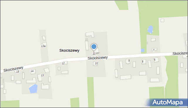 Skociszewy, Skociszewy, 11, mapa Skociszewy