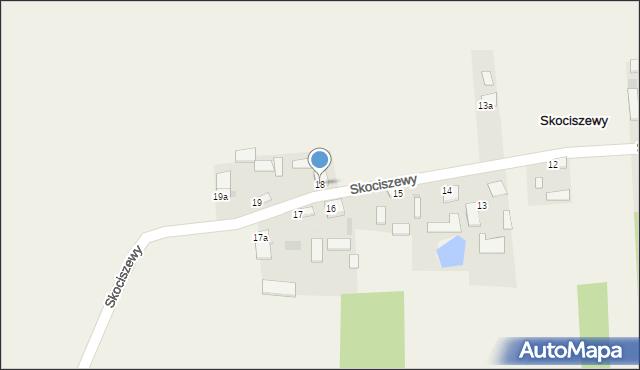 Skociszewy, Skociszewy, 18, mapa Skociszewy