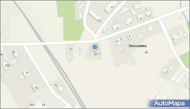 Skoczów, Skoczów, 2A, mapa Skoczów