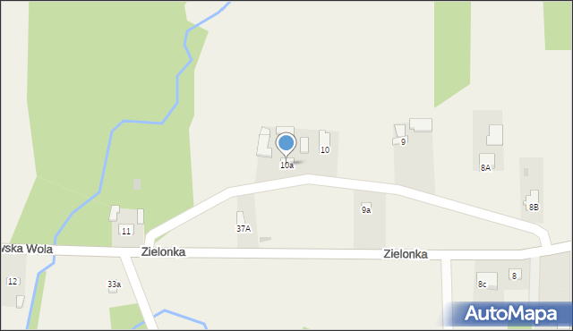 Skolankowska Wola, Skolankowska Wola, 10a, mapa Skolankowska Wola