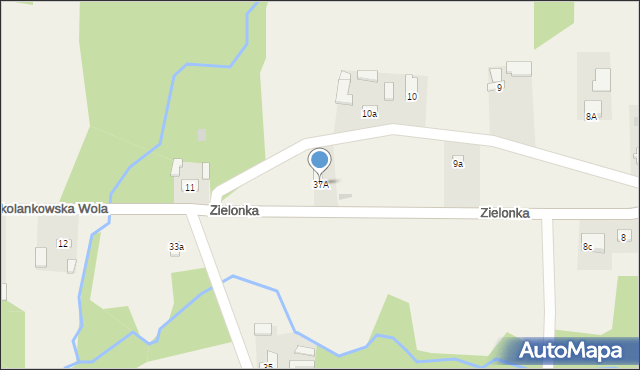 Skolankowska Wola, Skolankowska Wola, 37A, mapa Skolankowska Wola