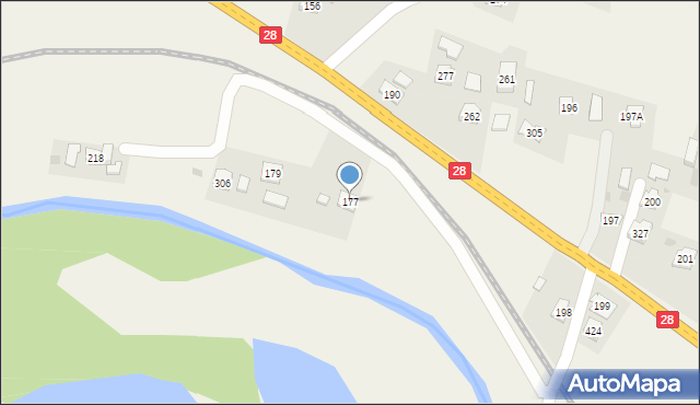 Skołyszyn, Skołyszyn, 177, mapa Skołyszyn