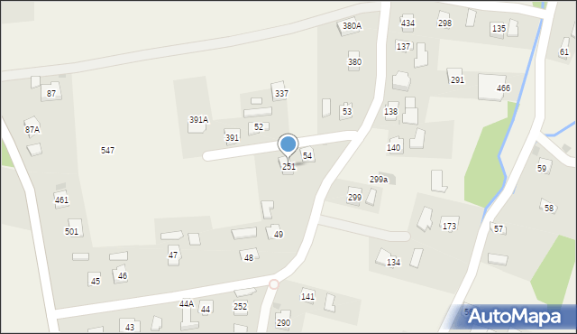 Skołyszyn, Skołyszyn, 251, mapa Skołyszyn