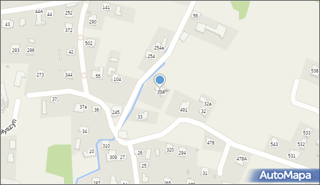 Skołyszyn, Skołyszyn, 33A, mapa Skołyszyn