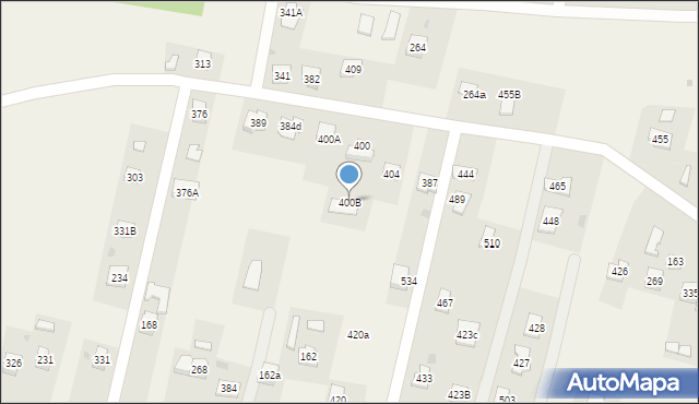 Skołyszyn, Skołyszyn, 400B, mapa Skołyszyn