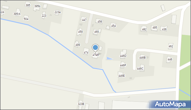 Skołyszyn, Skołyszyn, 474A, mapa Skołyszyn