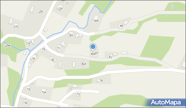 Skołyszyn, Skołyszyn, 81A, mapa Skołyszyn