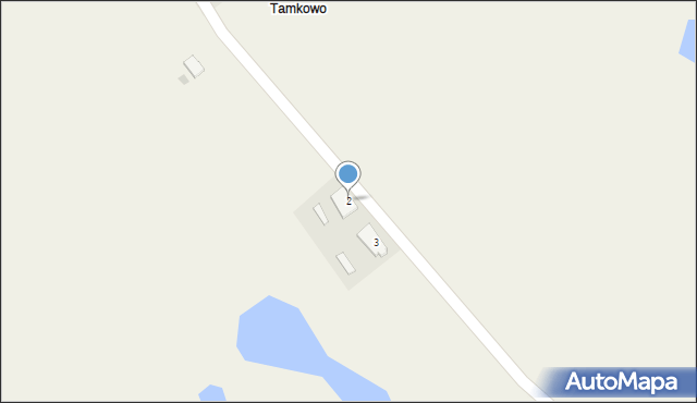 Skomack Wielki Osada, Skomack Wielki Osada, 2, mapa Skomack Wielki Osada