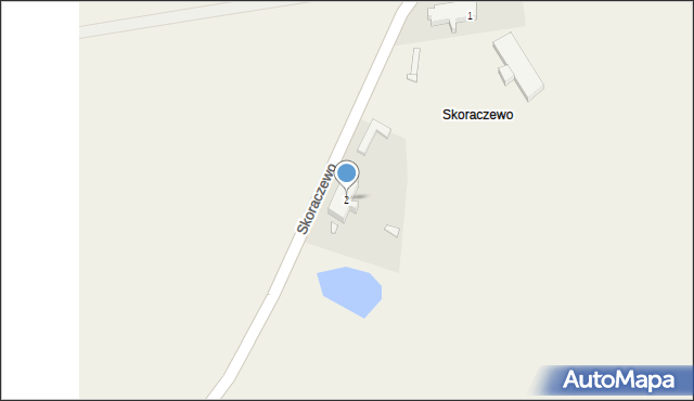 Skoraczewo, Skoraczewo, 2, mapa Skoraczewo