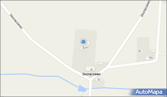 Skoraczewo, Skoraczewo, 21, mapa Skoraczewo