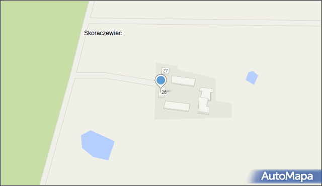 Skoraczewo, Skoraczewo, 42, mapa Skoraczewo