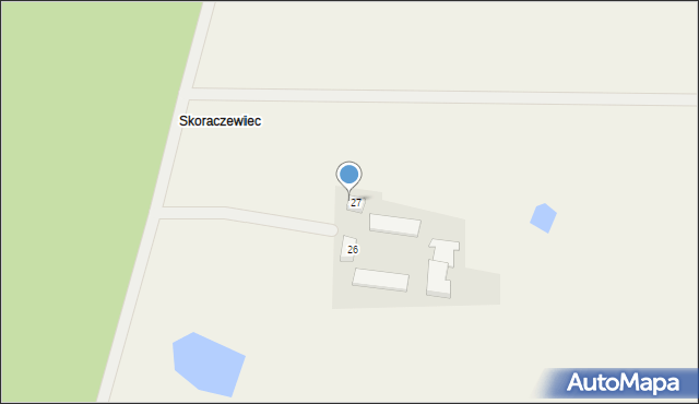 Skoraczewo, Skoraczewo, 43, mapa Skoraczewo