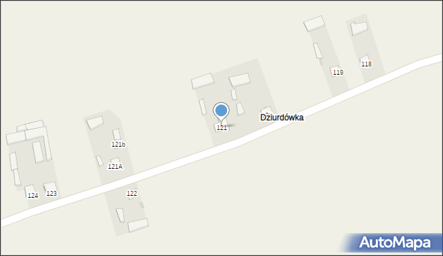 Skorczyce, Skorczyce, 121, mapa Skorczyce
