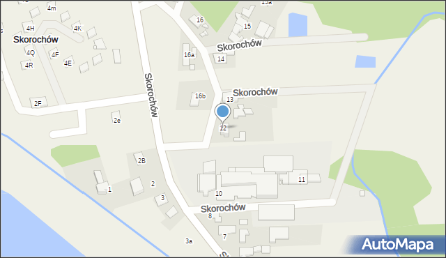 Skorochów, Skorochów, 12, mapa Skorochów