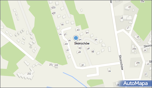 Skorochów, Skorochów, 4P, mapa Skorochów