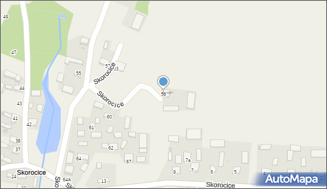 Skorocice, Skorocice, 56, mapa Skorocice