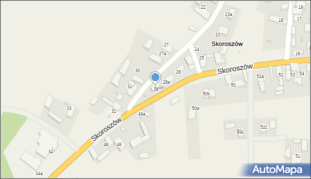 Skoroszów, Skoroszów, 29, mapa Skoroszów