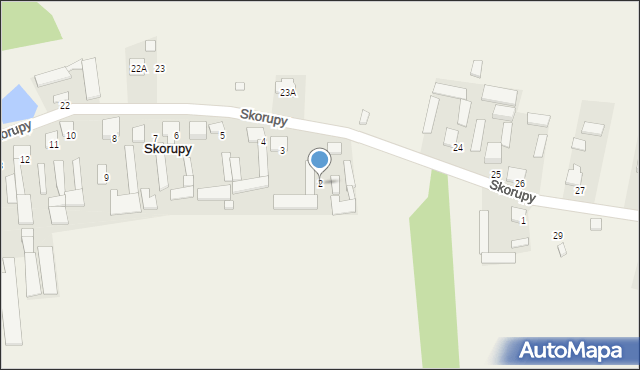 Skorupy, Skorupy, 2, mapa Skorupy