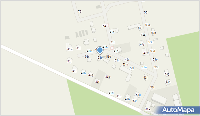 Skorzęcin, Skorzęcin, 53p, mapa Skorzęcin