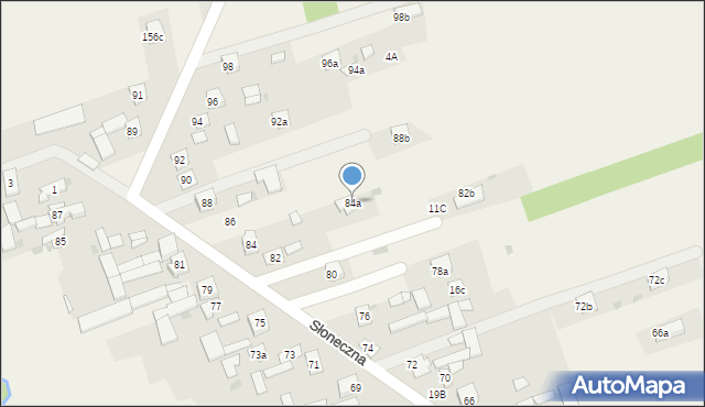 Skorzeszyce, Skorzeszyce, 10b, mapa Skorzeszyce