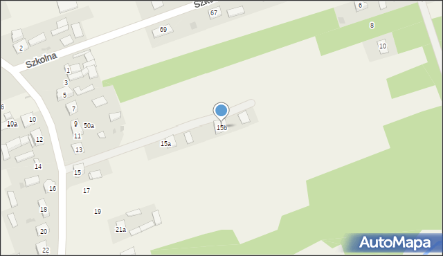 Skorzeszyce, Skorzeszyce, 52c, mapa Skorzeszyce