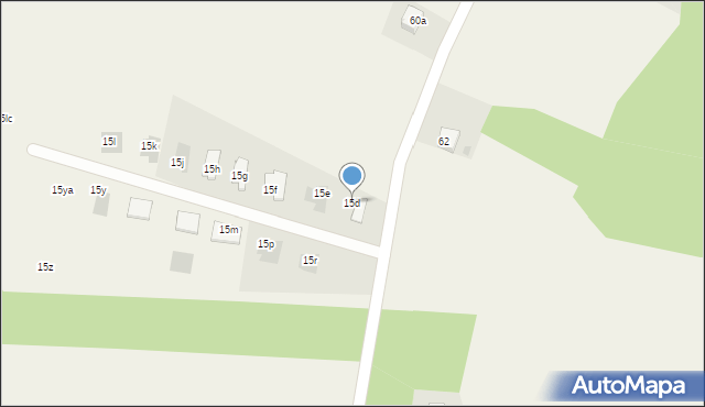 Skórzno, Skórzno, 15d, mapa Skórzno