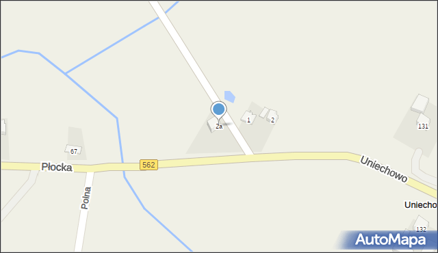 Skórzno, Skórzno, 2a, mapa Skórzno