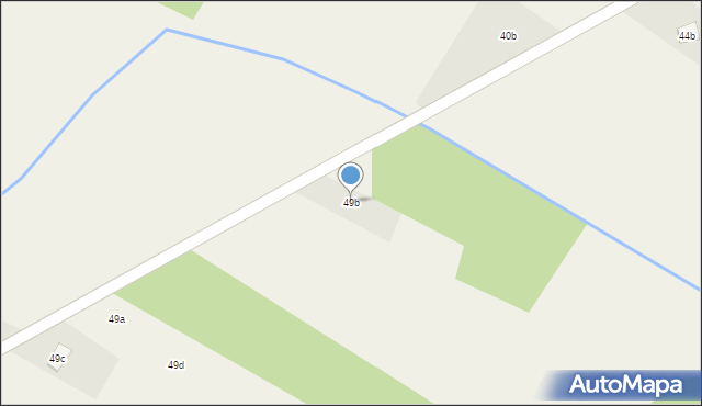 Skórzyn, Skórzyn, 49b, mapa Skórzyn