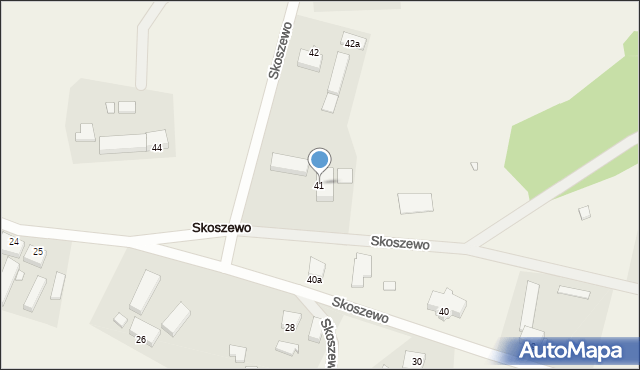 Skoszewo, Skoszewo, 41, mapa Skoszewo