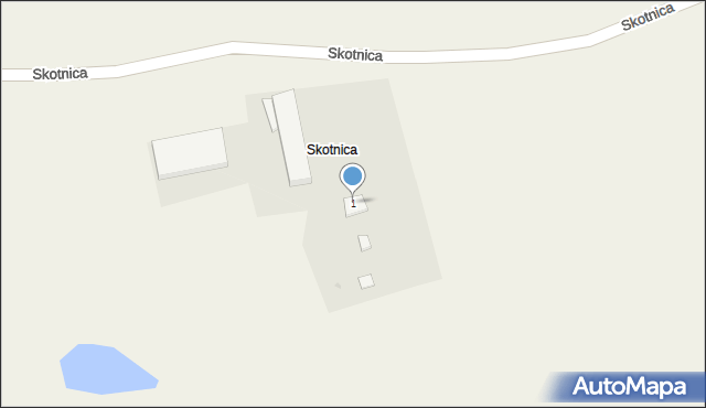 Skotnica, Skotnica, 1, mapa Skotnica