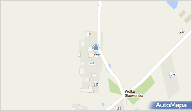 Skowierzyn, Skowierzyn, 137/1, mapa Skowierzyn