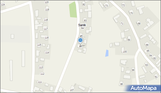 Skowierzyn, Skowierzyn, 86, mapa Skowierzyn