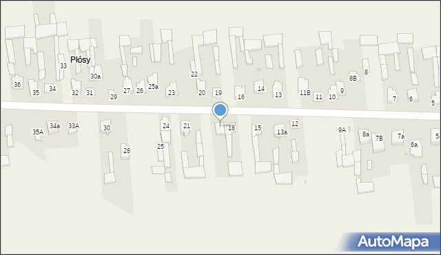 Skowieszyn, Skowieszyn, 19a, mapa Skowieszyn