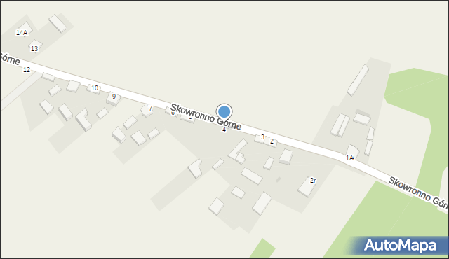 Skowronno Górne, Skowronno Górne, 4, mapa Skowronno Górne