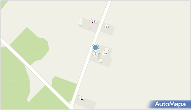 Skrajniwa, Skrajniwa, 12, mapa Skrajniwa