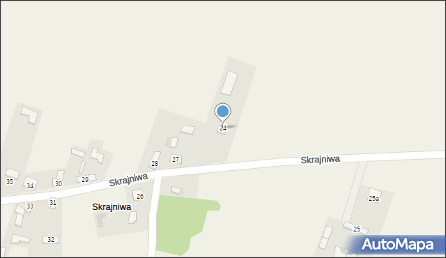 Skrajniwa, Skrajniwa, 24, mapa Skrajniwa