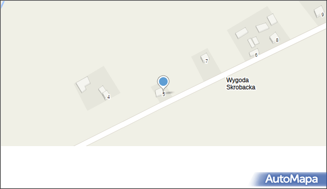 Skrobaczów, Skrobaczów, 5, mapa Skrobaczów