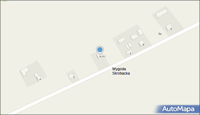 Skrobaczów, Skrobaczów, 7, mapa Skrobaczów