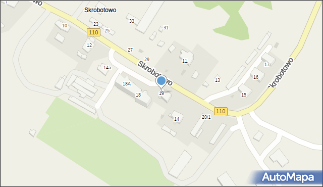 Skrobotowo, Skrobotowo, 19, mapa Skrobotowo