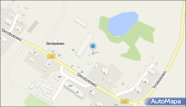 Skrobotowo, Skrobotowo, 31, mapa Skrobotowo