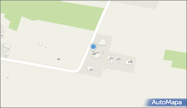 Skrobów-Kolonia, Skrobów-Kolonia, 10b, mapa Skrobów-Kolonia