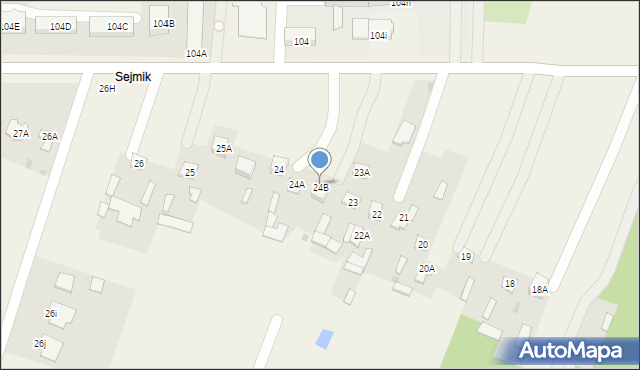 Skrobów-Kolonia, Skrobów-Kolonia, 24B, mapa Skrobów-Kolonia